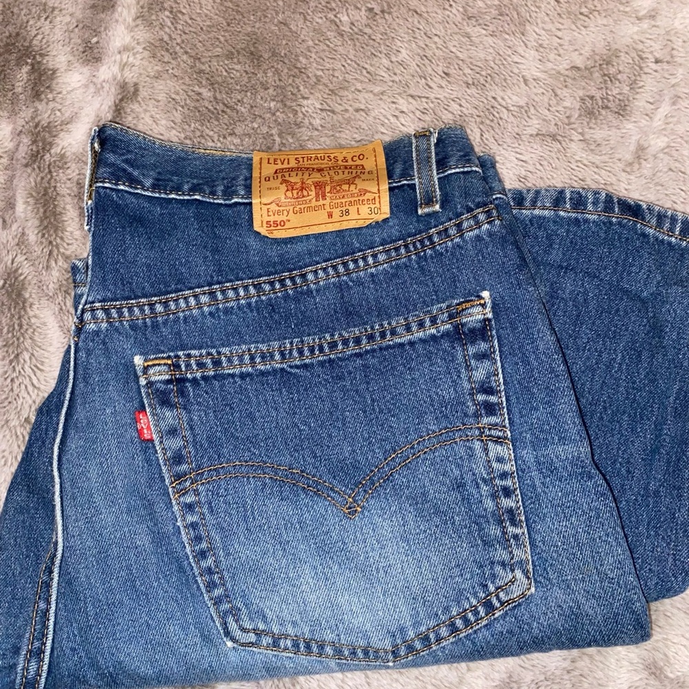 Levi's Relaxed Fit Denim Jeans - Classic Blue